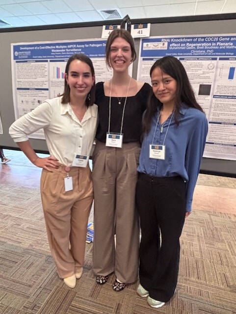 CMB students at conference